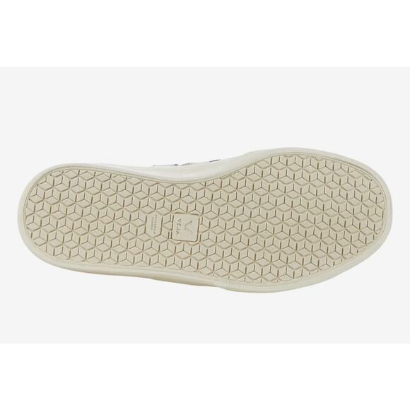 NEW VEJA Recife Logo Chromefree Leather Sneaker SZ Men 12 XTRA White/Black - Picture 3 of 7